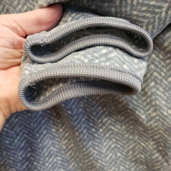 Columbia Womens Pullover Fleece Type Jacket Size L Gray White  Pre-Owned - Picture 5 of 10